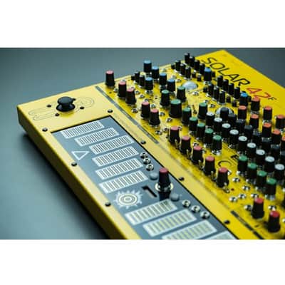Elta Music Solar 42F Drone Ambient Machine & Semi-Modular Synthesiser (maize yellow) image 2