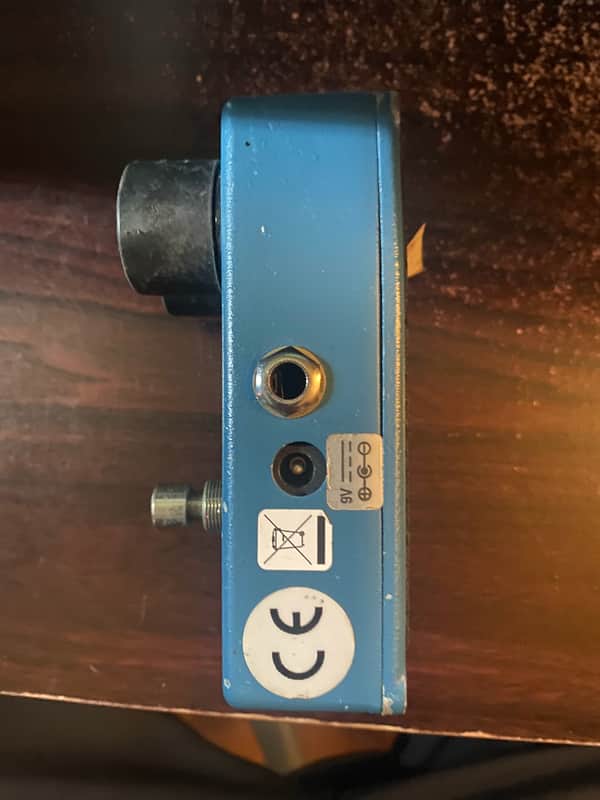 MXR Blue Box late 90's - Blue - Script Logo | Reverb