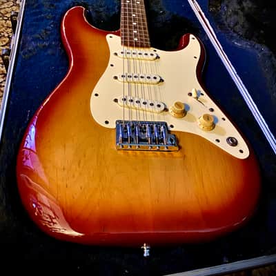 Fender 1984 Standard Stratocaster 2 knob ‘Dan Smith’ - Sienna burst image 10