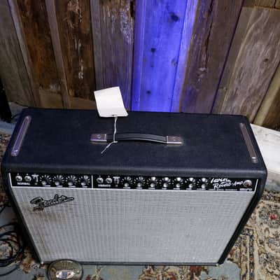Fender '65 Twin Reverb Reissue 85-Watt 2x12" Guitar Combo 2008 - Black AC072543 with Footswitch image 10