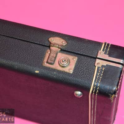 Vintage 1967 - 1972 Fender Stratocaster / Telecaster Hard Case - "Tail" Logo - Nice Shape! image 14