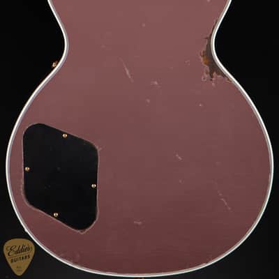 2024 - Gibson Custom Shop PSL Murphy Lab Les Paul Custom Heavy Aged Heather Mist Poly 10.6 #CS400163 image 4