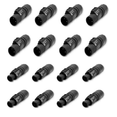 16 Neutrik PowerCon TRUE1 Power Cable Connector 8 Male & 8 Female image 1