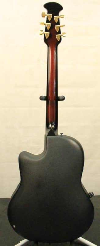 Used Ovation 1528D Ultra Deluxe Cherryburst w/Hard Case | Reverb