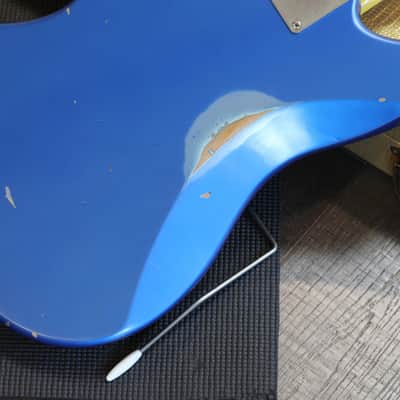 2024 Nash JM-63/MH Alder Electric Guitar Relic Lake Placid Blue + OHSC image 17