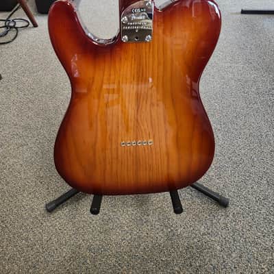New 2025 Fender American Professional II Telecaster - Sienna Sunburst with Fender Deluxe Molded Case image 9