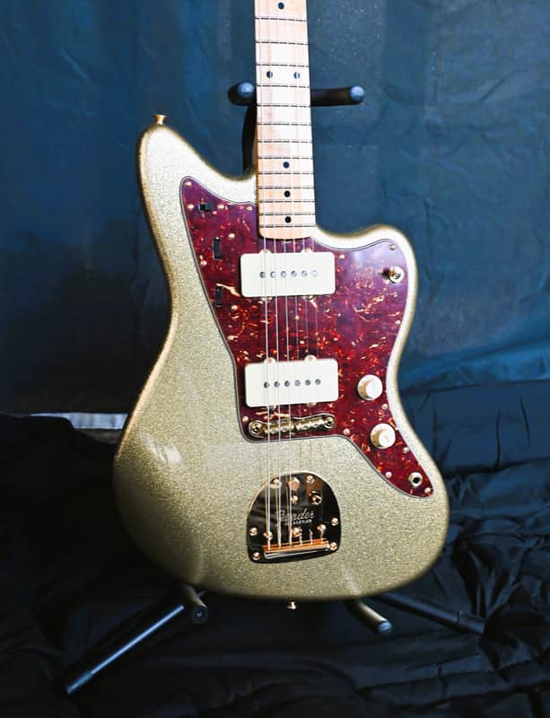 Fender Custom Shop '59 Reissue Jazzmaster NOS WW10 Gold Sparkle image 1