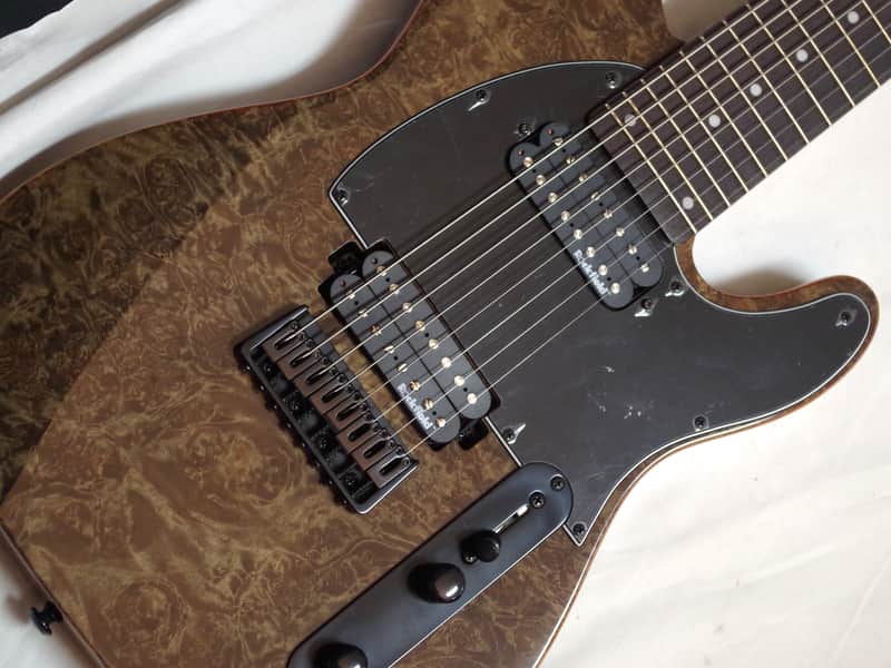 Michael Kelly 508 Black Burl 8-string electric guitar - NEW | Reverb