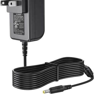 9V Power Supply for Korg KA350 KA-350 Charger for Volca Bass Volca FM Monologue Volca Keys Volca Beats Volca Kick Sequencer Analog Rythm Machine Kross 61 88 Keyboard Synth Machine Power Adapter