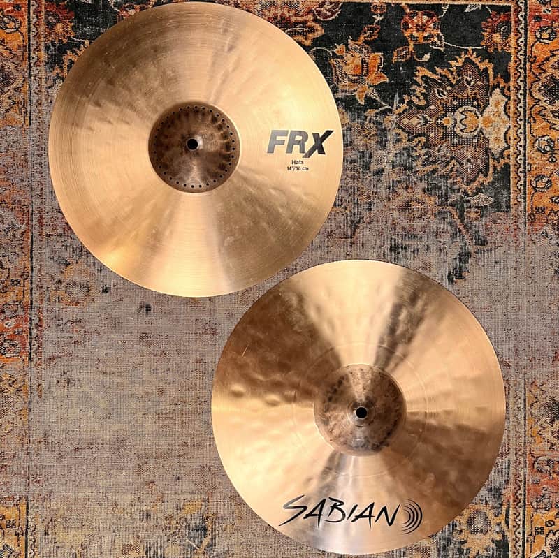 Sabian FRX 14” Hihats IMMACULATE! Very Light Complex 756 1160 g Why Pay $644?? HHX