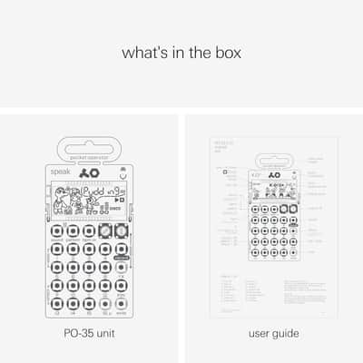 teenage engineering PO-35 Speak Pocket Operator Vocal Synthesizer image 7