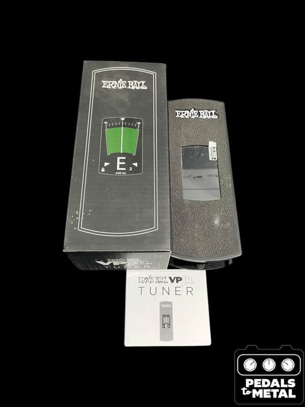 Ernie Ball VPJR Volume Pedal w/ Tuner 2020 - 2021 - Black - X19379 image 1
