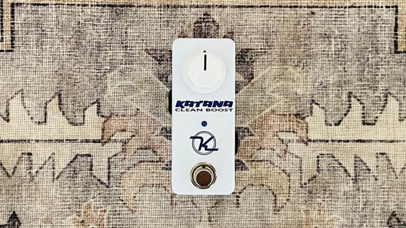 Keeley Katana Mini Clean Boost Pedal - White image 1