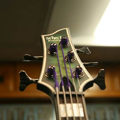 Schecter Daniel Firth Signature Hellraiser Extreme-5 - 2024 - Cthulhu Burst Satin image 5