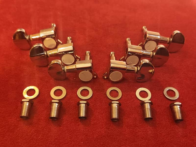 3+3 16:1 Chrome Tuners image 1
