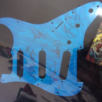 Avenge Sevenfold Hand Signed & Framed Guitar Pick Guard featuring Live in LBC image 4