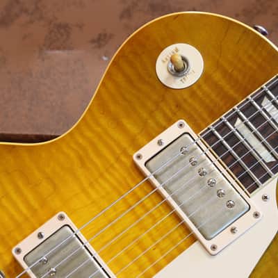 2014 Gibson Custom Shop Joe Bonamassa Skinnerburst Les Paul R9 VOS Electric Guitar Dirty Lemon + COA OHSC image 4