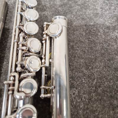 Kurioshi Vivace V11468 Silver/Gold Flute - Dual Finish - Very Good w/ Soft Case & Hard Case image 11