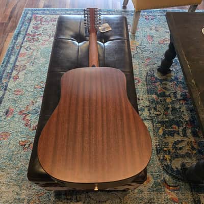 2017 Martin D12X1AE - 12-String Acoustic Electric Dreadnaught - Natural - w/Hardshell Case image 12