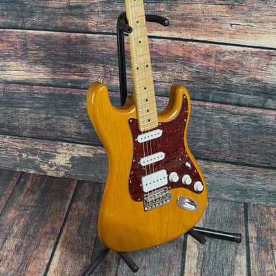 Used Partscaster HSS Stratocaster Electric Guitar with Bag image 4