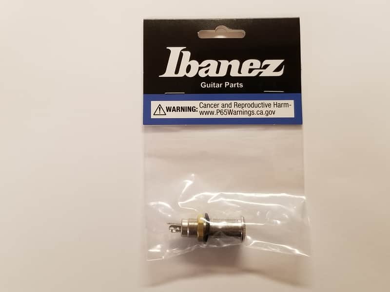 Ibanez Ibanez Bass Output Jack 3JKB6S001CH 2021 Chrome image 1