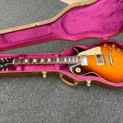Gibson 60 Reissue Les Paul Standard GC Exclusive 2016 - Desert Burst Flame Top image 25