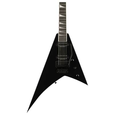 Jackson Pro Plus Series Rhoads RR24 6-String Right-Handed Electric Guitar with Okoume Body and Ebony Fingerboard (Deep Black) image 5