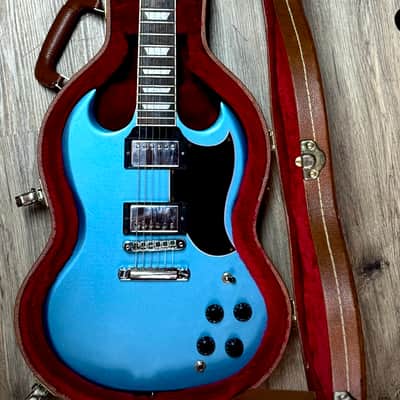 Gibson SG Standard Electric Guitar 2017 - Pelham Blue image 6