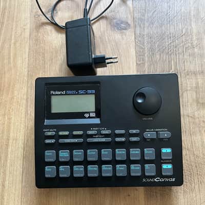 Roland SC-33 Sound Canvas - Vintage MIDI module Doom/DOS gaming 1992