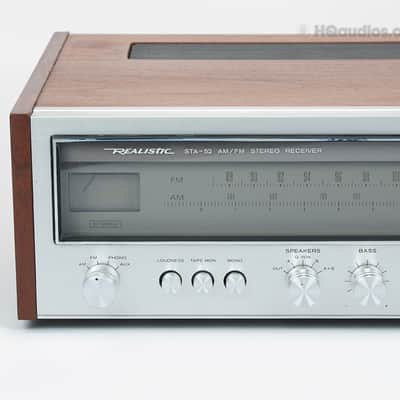 Realistic STA-52 Vintage Stereo Receiver – Professionally Restored – 1-Year Warranty image 15