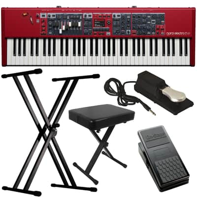 Nord Electro 7 HP 73 Stage Keyboard KEY ESSENTIALS BUNDLE [Pre-Order]