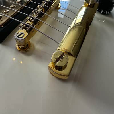 Epiphone Les Paul Custom – Alpine White (2003, Korea) | Hipshot Drop-D | SKB Case image 7