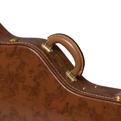 Gibson Lifton Historic Brown Hardshell Case, ES-335 Mottled Brown Tolex image 3