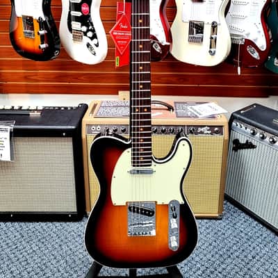 2025 Fender American Ultra Luxe Vintage '60s Telecaster Custom w/Case! Sunburst! VERY NICE!!! image 2