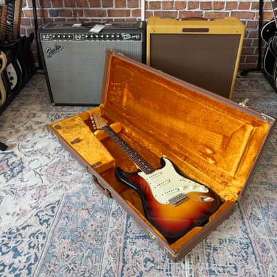 Used Fender Custom Shop ‘60 Stratocaster Closet Classic - Sunburst w/OHSC image 11