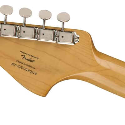 2026 Squier Classic Vibe Bass VI Laurel Fingerboard Black image 6