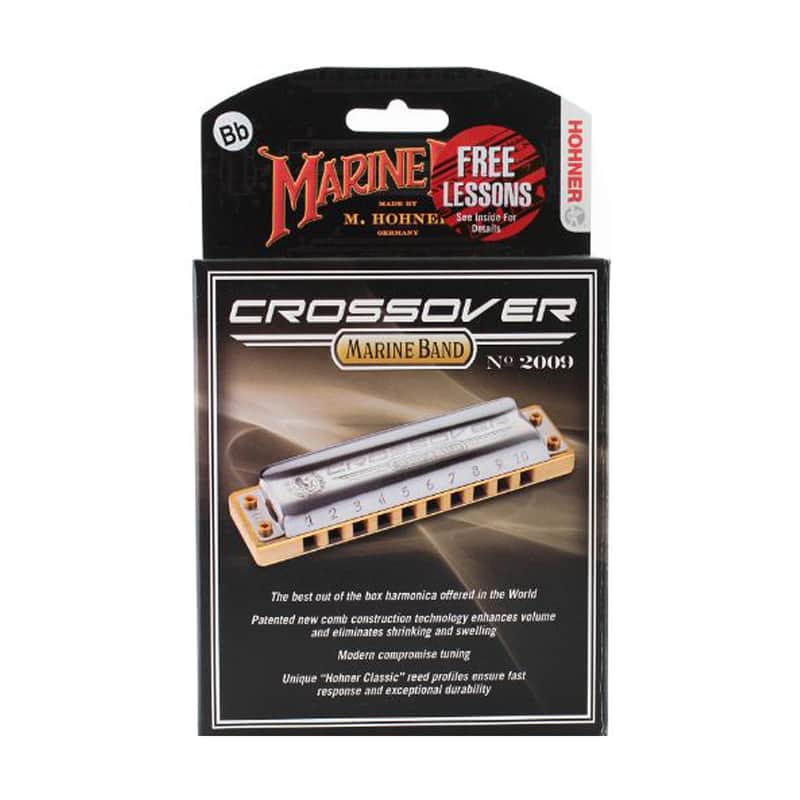 Hohner M2009BX-BF Marine Band Crossover Harmonica - Key of Bb image 1