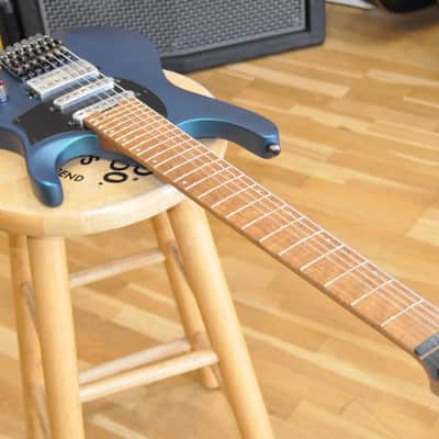 IBANEZ Q547 BMM Blue Chameleon Metallic Matte / Quest Series / 7-String Headless Electric Guitar / Q547-BMM / I221115788 image 3