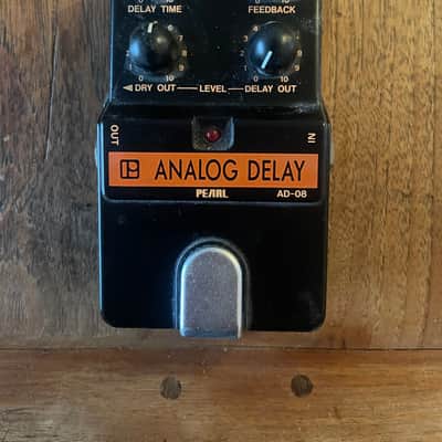 Pearl AD-08 Analog Delay アナログディレイ Pearl / AD-08 ANALOG DELAY レビュー - △▽エフェクターレビューと