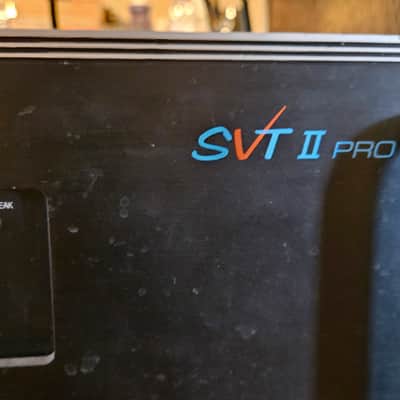 Ampeg SVT-2 PRO 300-Watt Rackmount Bass Amp Head 1999 - 2006 - Black image 4