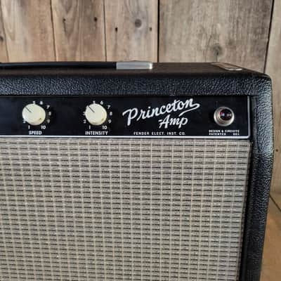 Fender Princeton Tuxedo 1964 - Black - January 1964 image 10