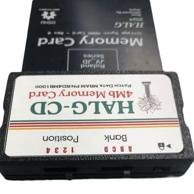 Roland/Akai Memory Data Card 16 x 256MRAM or 8 x 512MRAM -4MB for JD+JV Series image 4