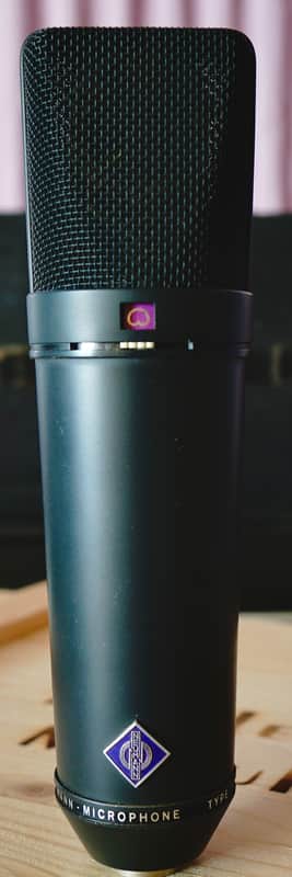 Neumann U 87 Large Diaphragm Multipattern Condenser Microphone 1967 - 1985 - Matte Black image 1