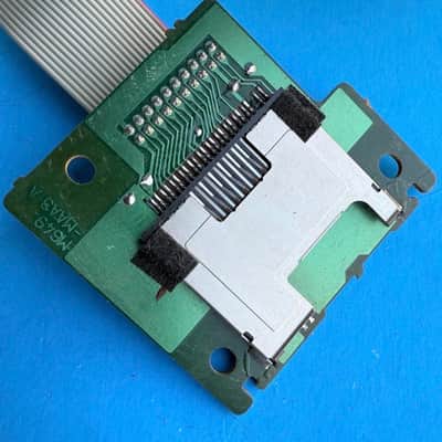 CASIO LK-92TV Lighting Keyboard Part: SmartMedia Card Slot Board PCB M649-MAA3 image 2