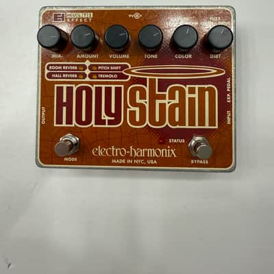 Electro Harmonix Holy Stain Reverb Pitch Shifter Tremolo EHX Guitar Effect Pedal image 2