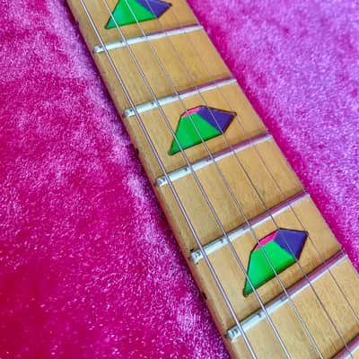 Ibanez JEM77-PMC 1991 Purple Multi Color – Near Mint - ATD Swirl image 17