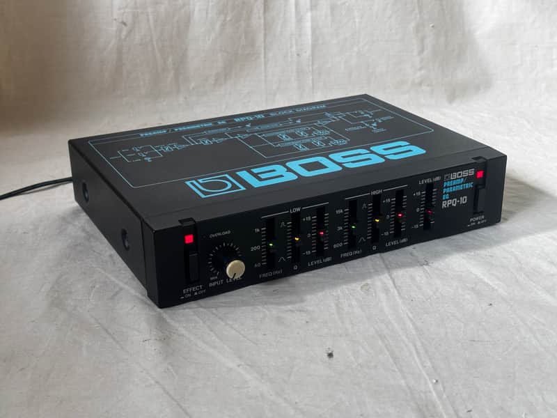 Boss RPQ-10 Micro Rack Series Preamp / Parametric EQ | Reverb