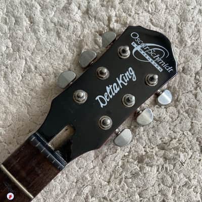 Washburn Delta King Guitar Maple Wood Neck, Rosewood Fingerboard image 11