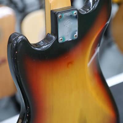 FENDER Mustang 1973 Sunburst Preloved image 10