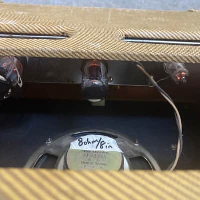 1957 Fender Tweed Princeton 5F2-A Amp Amplifier In Harvard Chassis Vintage Rare! image 23